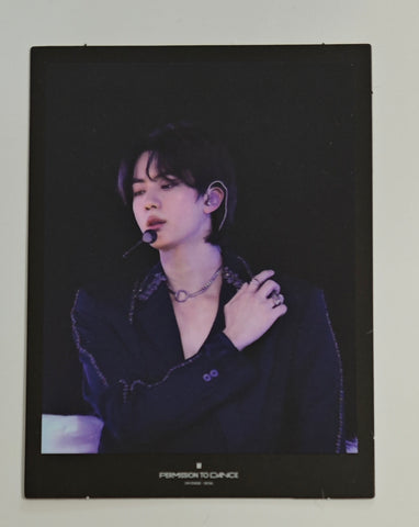 BTS - Permission To Dance Weverse Official Photocard (Jin)