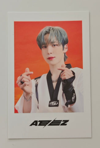 ATEEZ - THE WORLD EP.FIN : WILL Makestar Official Polaroid Photocard (Yunho)