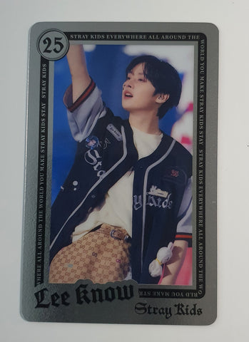 STRAY KIDS - World Tour dominATE JAPAN 2025 Official Photocard (LEE KNOW #25B)