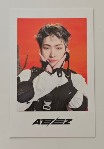 ATEEZ - THE WORLD EP.FIN : WILL Makestar Official Polaroid Photocard (Mingi)