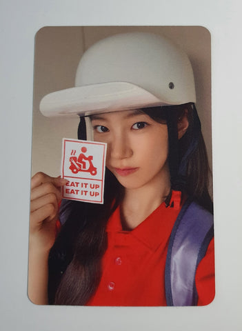 LE SSERAFIM - SPAGHETTI APPLEMUSIC Official Photocard (KAZUHA)