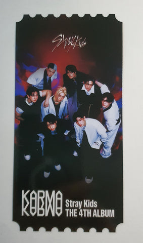 STRAY KIDS - KARMA EVERLINE PHOTO TICKET