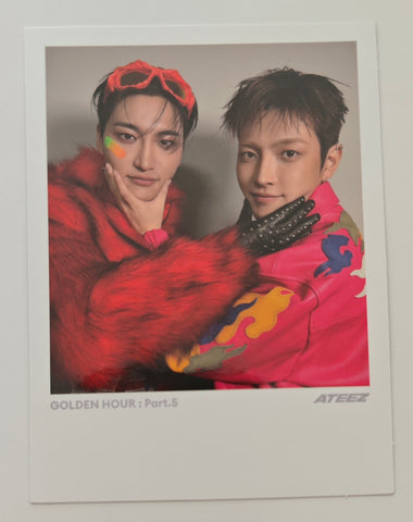 ATEEZ - GOLDEN HOUR : Part.5 Official Unit Instant Photo (Seonghwa/Hongjoong)