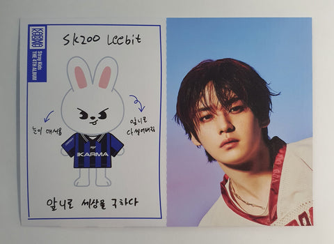 STRAY KIDS - KARMA SKZOO Profile Card (LEE KNOW)