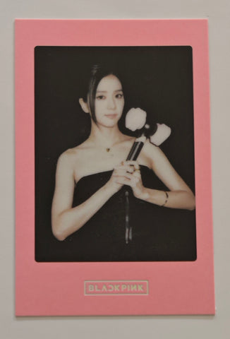 BLACKPINK - OFFICIAL LIGHTSTICK PHOTOCARD (Jisoo)