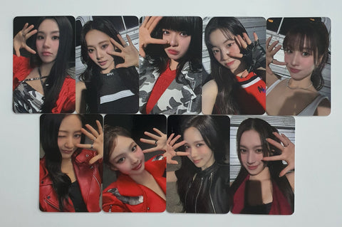 TWICE - TEN : THE STORY Goes ON BDM OFFICIAL PHOTOCARD (red)