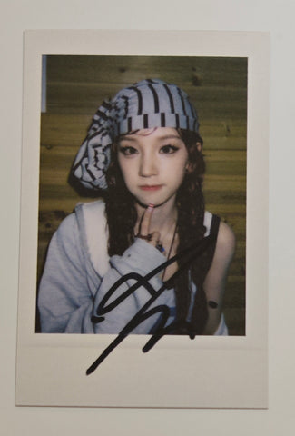 i-dle - We made AppleMusic Official Polaroid Photocard (Yuqi)
