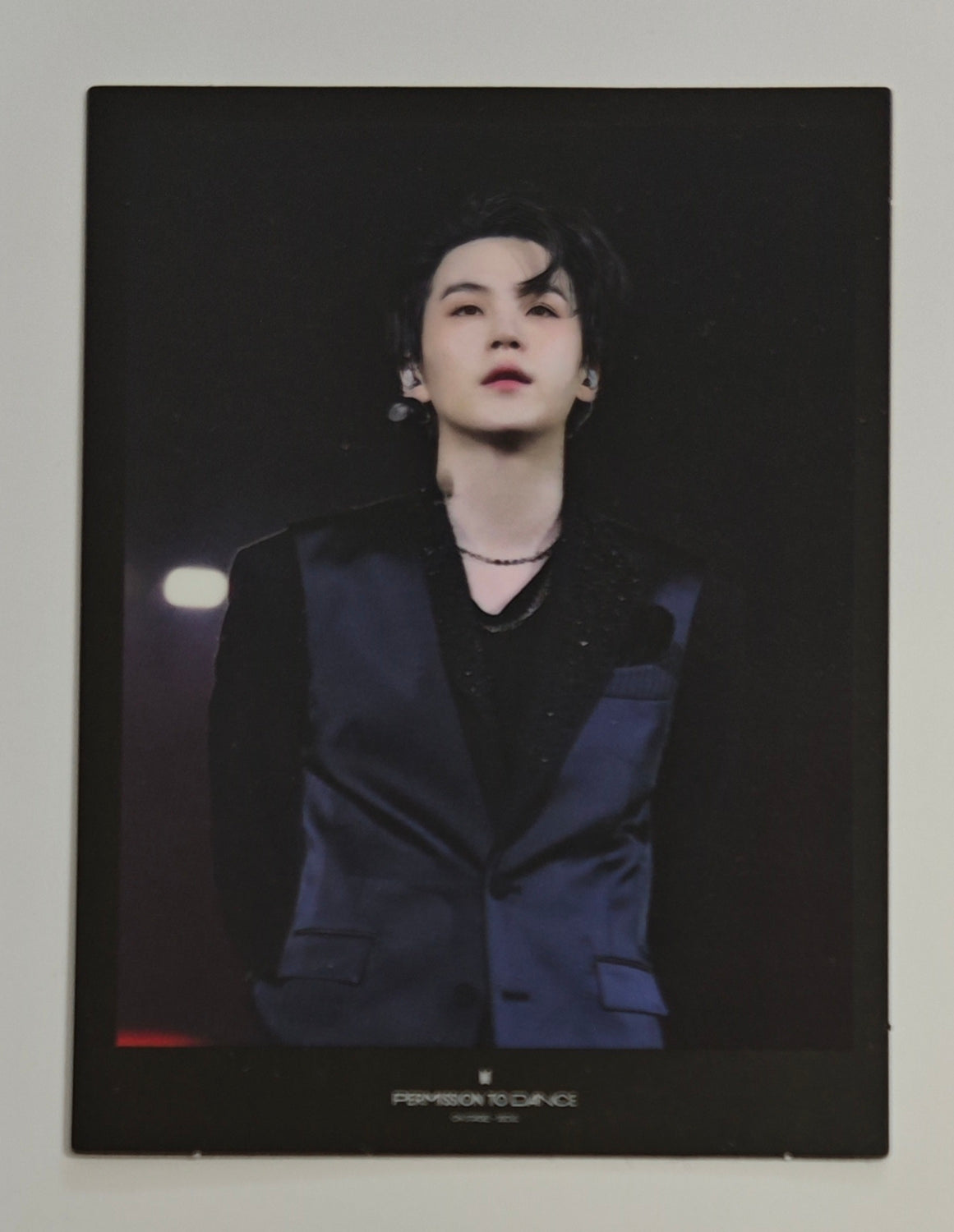 bts ptd Weverse us アメリカ　トレカ　ユンギ　SUGA BTS - Permission To Dance Weverse Official Photocard (Suga) – KYYO