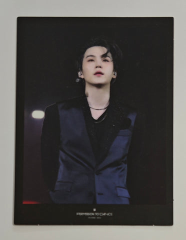 BTS - Permission To Dance Weverse Official Photocard (Suga)