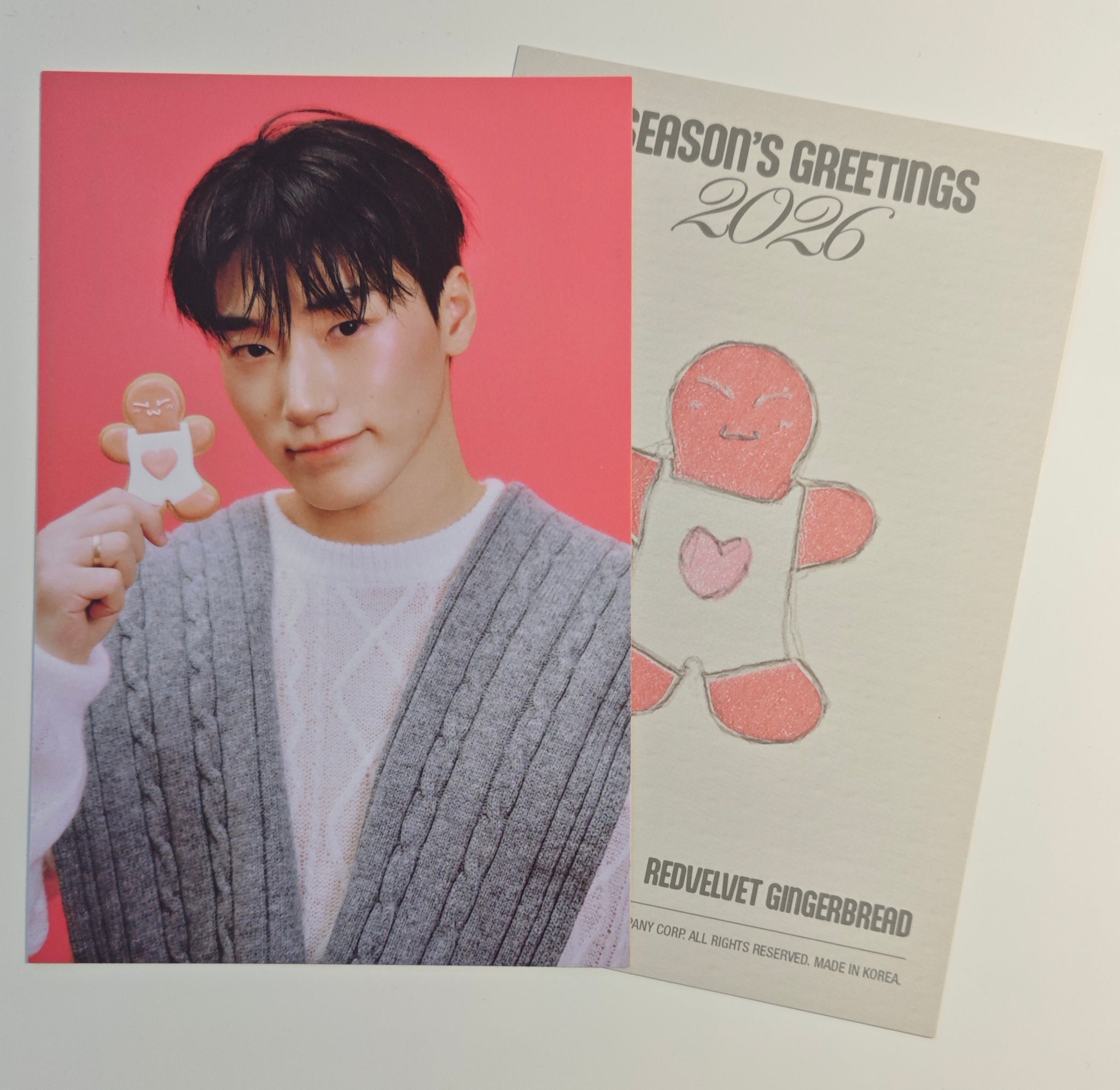 ATEEZ - 2026 SEASON'S GREETINGS Official Postcard (San) – KYYO