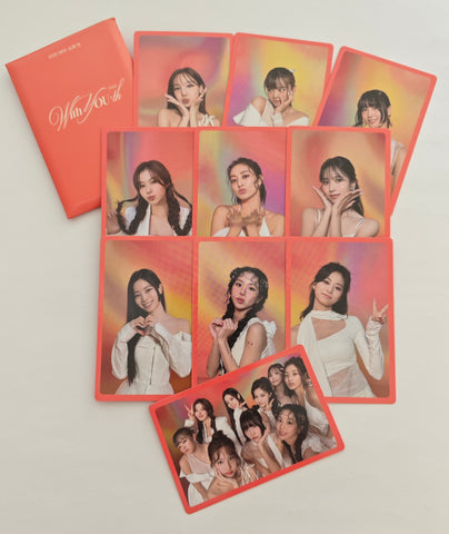 TWICE - With You-th Official Set of 10 Photocards