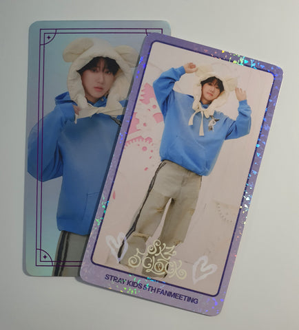 STRAY KIDS - FANMEETING [SKZ 5'CLOCK] SPECIAL TRADING CARD (CHANGBIN)