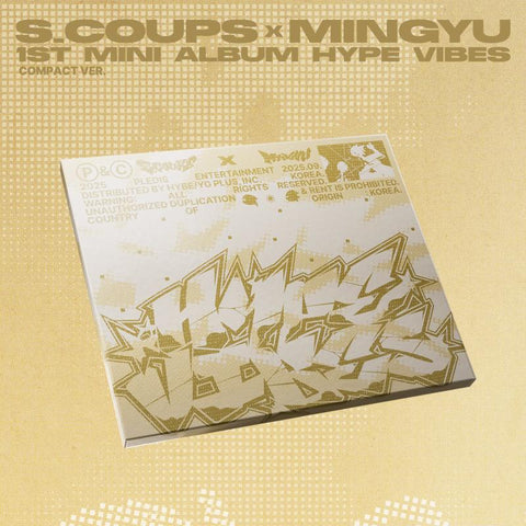 [PREORDER] : S.COUPS X MINGYU (SEVENTEEN) - HYPE VIBES (Compact ver.)