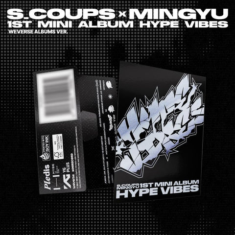 [PREORDER] : S.COUPS X MINGYU (SEVENTEEN) - HYPE VIBES (Weverse Albums ver.)