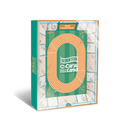 [PREORDER] : SEVENTEEN - 2025 SVT 9TH FAN MEETING 'SEVENTEEN IN CARAT LAND' MEMORY BOOK+