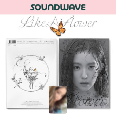 [PREORDER] : [SOUNDWAVE] IRENE - Like a Flower (Photobook Ver.)