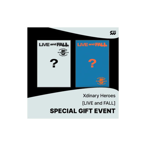 XDINARY HEROES - LIVE and FALL (Photobook Ver.) + SOUNDWAVE POB PHOTOCARD *