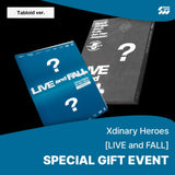 XDINARY HEROES - LIVE and FALL (Tabloid Ver.) + SOUNDWAVE POB PHOTOCARD *