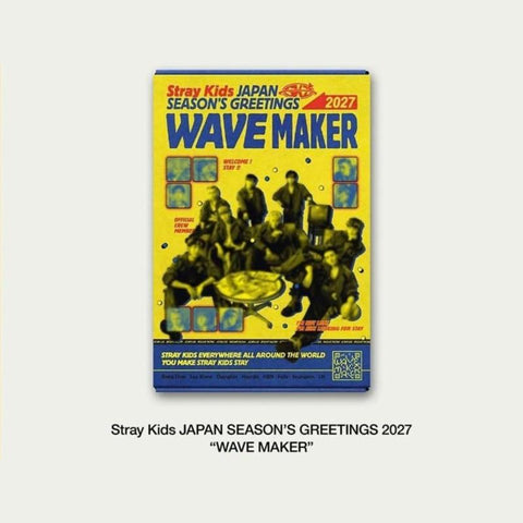 [PREORDER] : Stray Kids - JAPAN SEASON’S GREETINGS 2027 “WAVE MAKER”