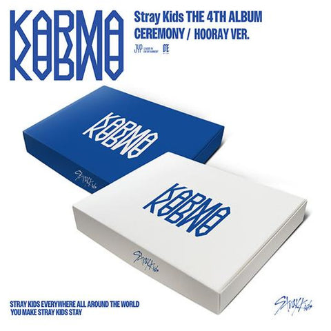 [PREORDER] : STRAY KIDS - KARMA (CEREMONY VER. or HOORAY VER.)