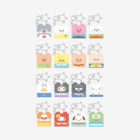 [PREORDER] : Stray Kids - SECRET BLOCK STAMP [SKZOO X SANRIO CHARACTERS]