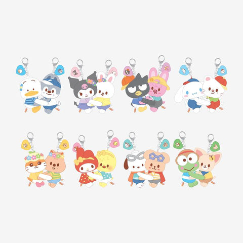 [PREORDER] : Stray Kids - HUG PLUSH KEYRING [SKZOO X SANRIO CHARACTERS]