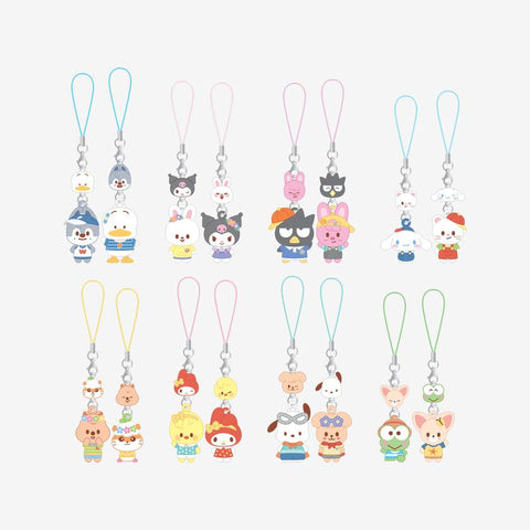 [PREORDER] : Stray Kids - MINI FIGURE COUPLE KEYRING [SKZOO X SANRIO CHARACTERS]