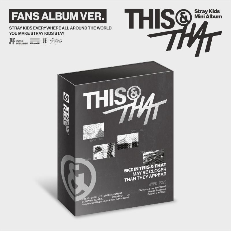 K-POP・アジア THIS&THAT FANS ALBUM ver Stray Kids - THIS & THAT - (FAN ALBUM VER.) – KYYO