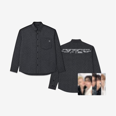 [PREORDER] : Stray Kids - World Tour 'RUN IT SEOUL' MD : CHECK SHIRT