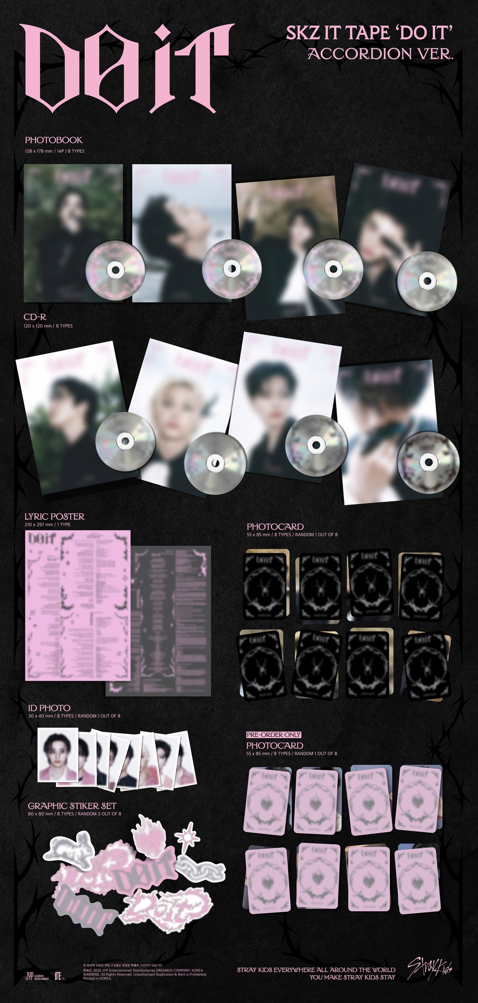 Stray Kids - SKZ IT TAPE “DO IT” (ACCORDION ver.) – KYYO