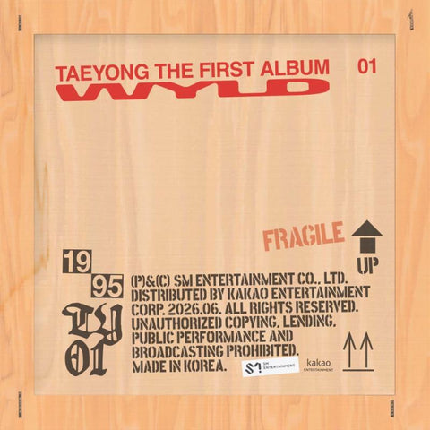 TAEYONG - WYLD (Masterpiece Ver.) (Limited Edition)