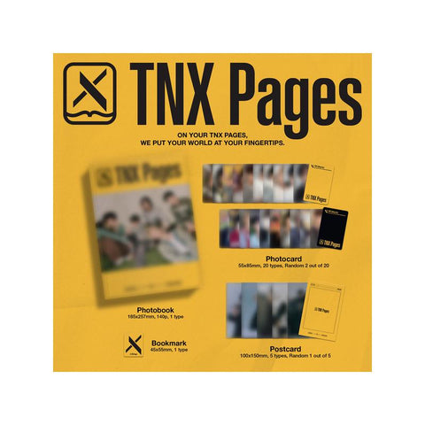 [PREORDER] : TNX - TNX PAGES Photobook
