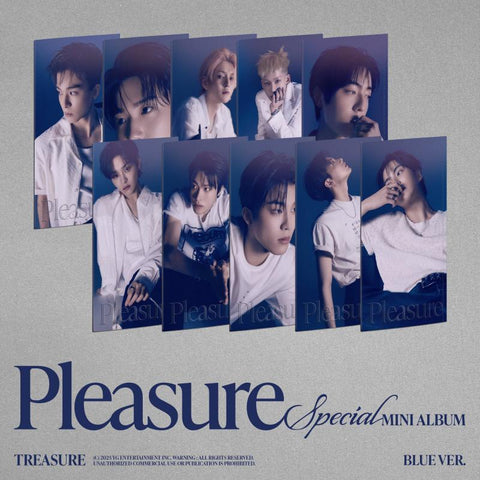 TREASURE - PLEASURE (BLUE Ver.)