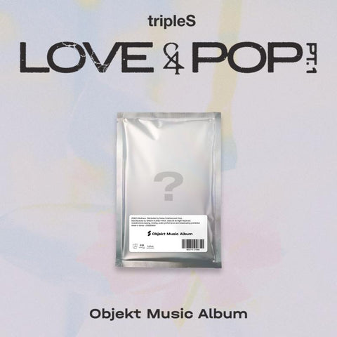 [PREORDER] : tripleS - 'LOVE&POP' pt.1 (Objekt Music Album ver.)