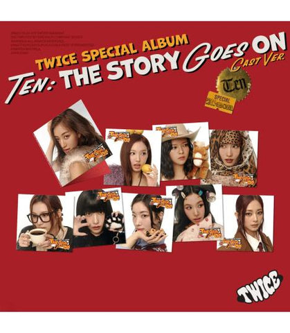 [PREORDER] : TWICE - Special Album - TEN: The Story Goes On (CAST Ver.)