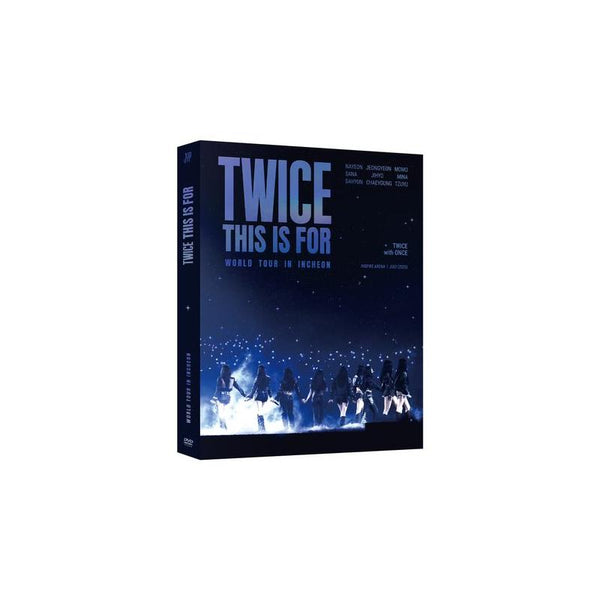 TWICE - '[THIS IS FOR] WORLD TOUR IN INCHEON' DVD – KYYO