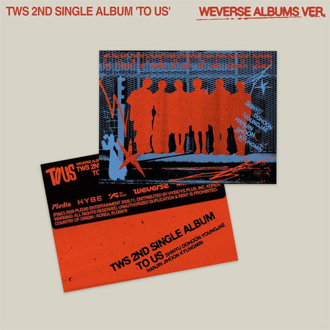 [PREORDER] : TWS - TO US (Weverse Albums Ver.)