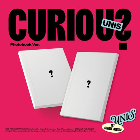 UNIS - CURIOUS (Photobook Ver.)