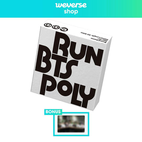 [PREORDER] : [WEVERSE] BTS - RUN BTS POLY HIGHLIGHT PACKAGE