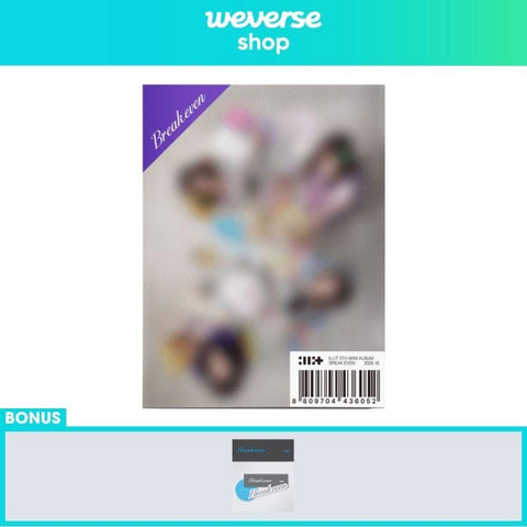 [PREORDER] : [WEVERSE] ILLIT - BREAK EVEN (Weverse Albums ver.)