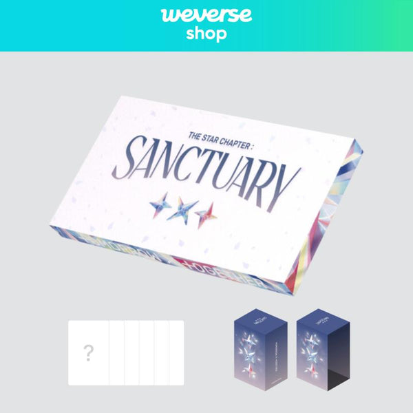 TXT - The Star Chapter: SANCTUARY (ANGEL Ver.) + WEVERSE