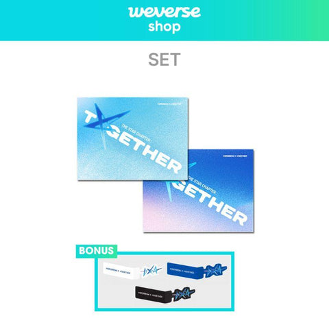 [PREORDER] : [WEVERSE SET] TXT - THE STAR CHAPTER : TOGETHER (Weverse Albums ver.)