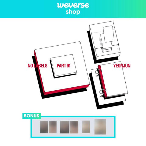 [PREORDER] : [WEVERSE SET] YEONJUN (TXT) - NO LABELS: PART 01