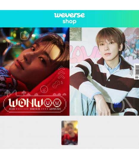 WEVERSE] WONWOO & MINGYU (SEVENTEEN) - DICON ISSUE n°26 'White