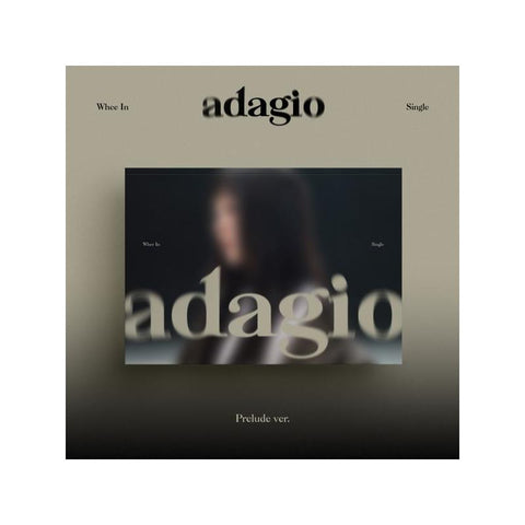 [PREORDER] : WHEE IN (MAMAMOO) - adagio (Prelude ver.)