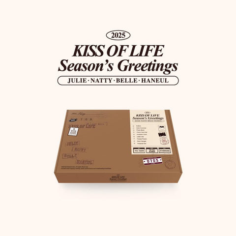KISS OF LIFE - 2025 SEASON'S GREETINGS + POB PHOTOCARD *