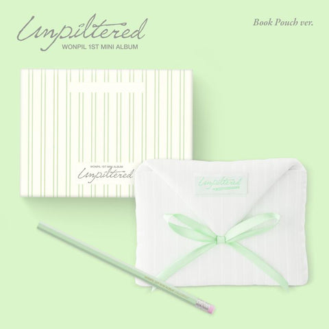 [PREORDER] : WONPIL (Day6) - Unpiltered (Book Pouch Ver.)