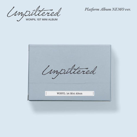 [PREORDER] : WONPIL (Day6) - Unpiltered (Platform Album NEMO Ver.)