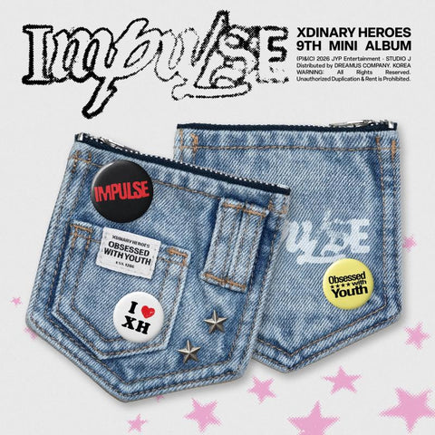 [PREORDER] : Xdinary Heroes - IMPULSE (DENIM POUCH Ver.)