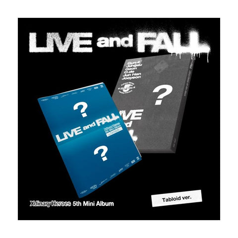 XDINARY HEROES - LIVE and FALL (Tabloid Ver.)
